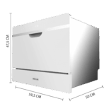 Bolero Aguazero 2500 S-BI White Glass - Imagen 4