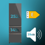 Bolero CoolMarket Combi FD 400 Grey Glass E - Imagen 4