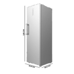 Bolero CoolMarket UF 273 inox E - Imagen 3