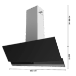 Bolero Flux DT 904400 Matt Black A+++ - Imagen 3