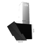 Bolero Flux DT 908001 Glass Black A++ - Imagen 3