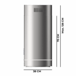 Bolero Flux IRE 388000 Inox A++ - Imagen 3