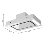 Bolero Flux TIR 908000 Glass White A++ - Imagen 3