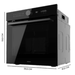 Bolero Hexa P516000 Glass Black A - Imagen 2